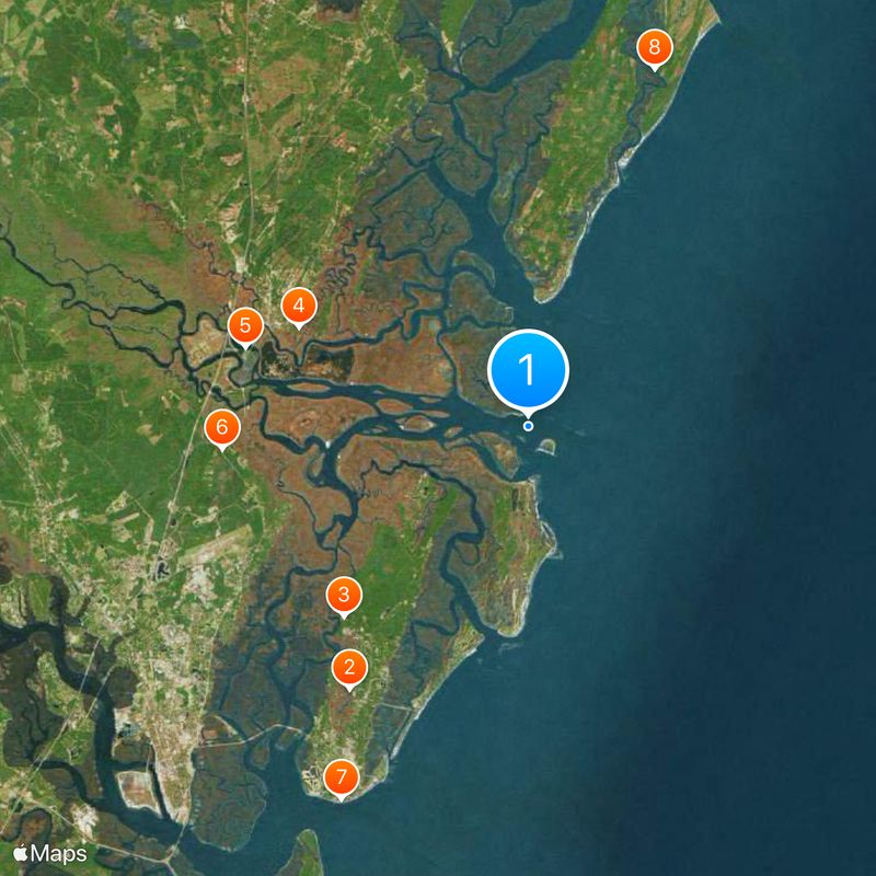 Altamaha River Map