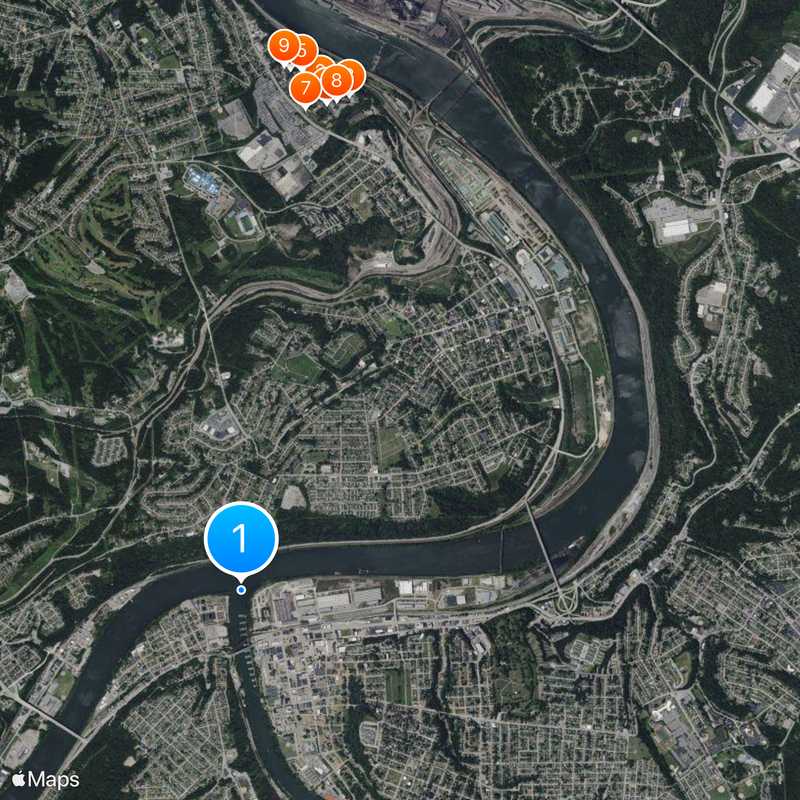 Youghiogheny River Map