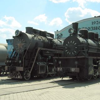 Railway museum in Donetsk