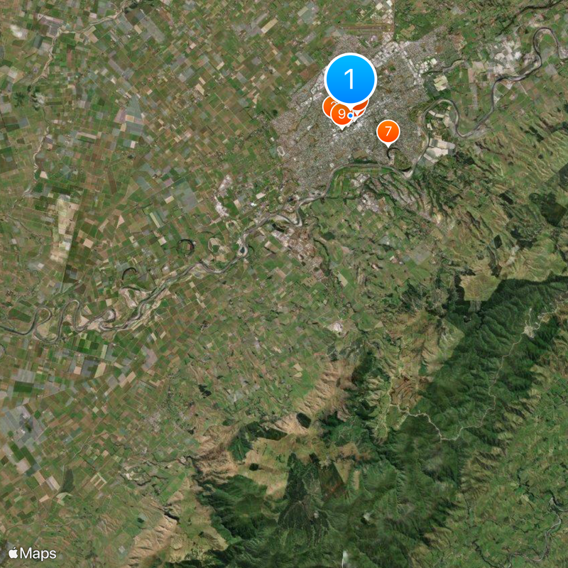 Palmerston North Carte