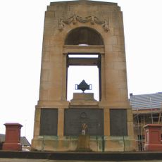 Greasbrough War Memorial And Railed Enclosure