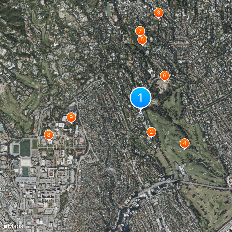 Playboy Mansion Mapa