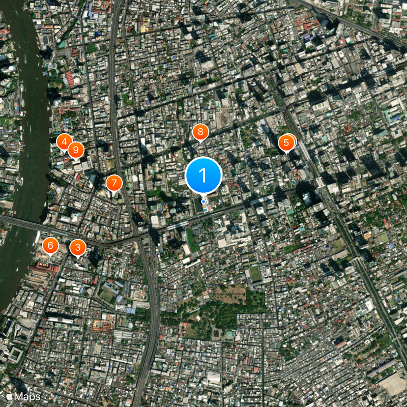 Bangkok Christian College Map