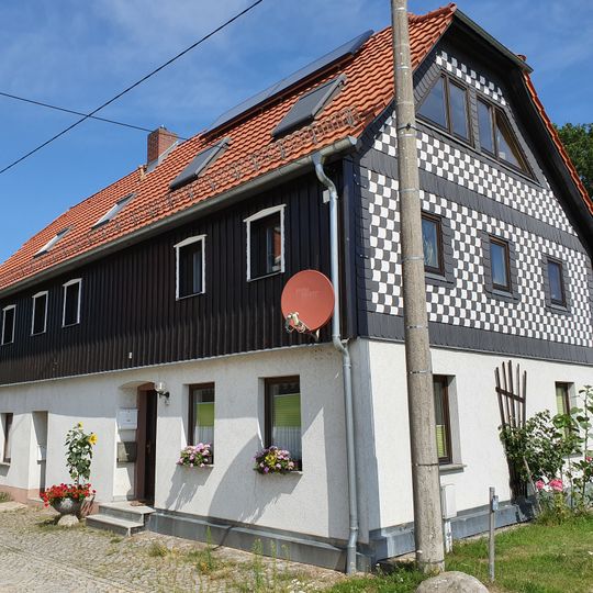 Wohnhaus, mit rückwärtigem Anbau Mühlenweg 5