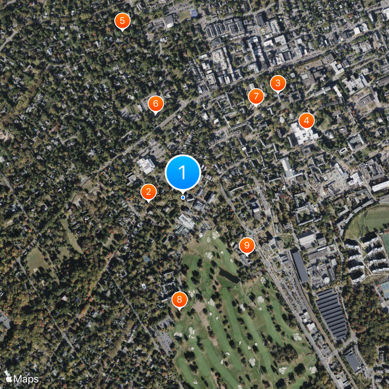 Princeton Theological Seminary Map