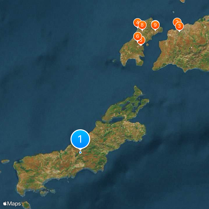 Rote Island Map