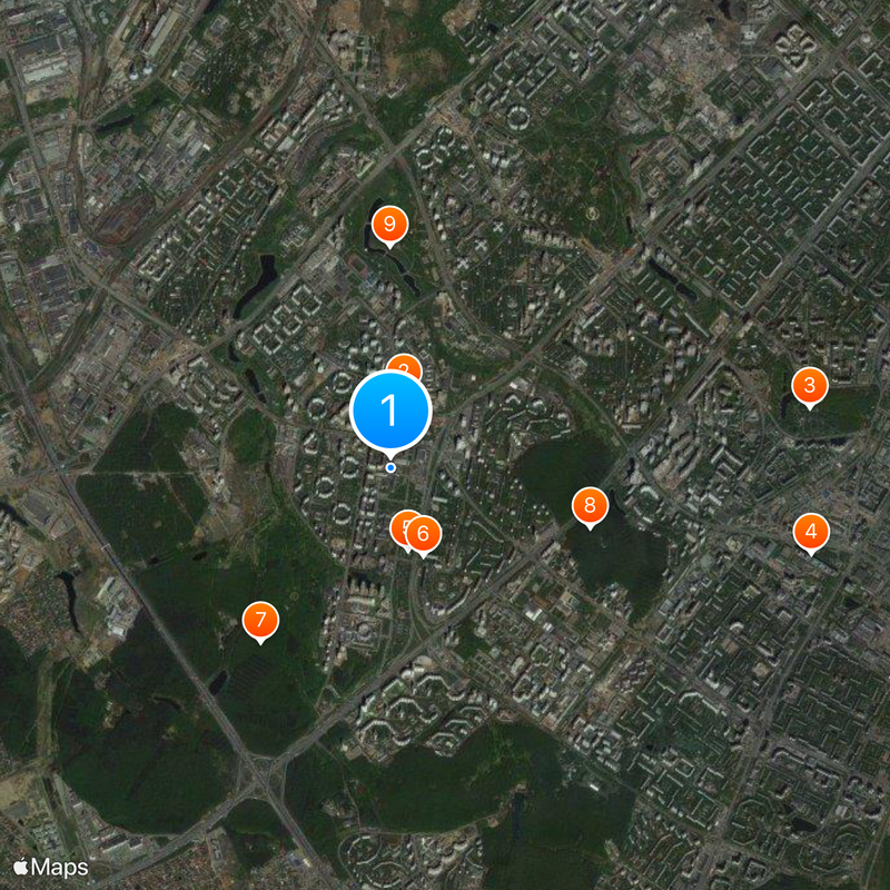Moscow State University of Fine Chemical Technologies Map