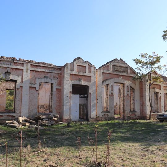 Здание вокзала на ж\д станции