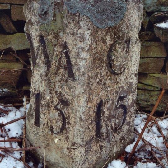 Milestone Circa 50 Metres North Of Junction With Eliza Lane