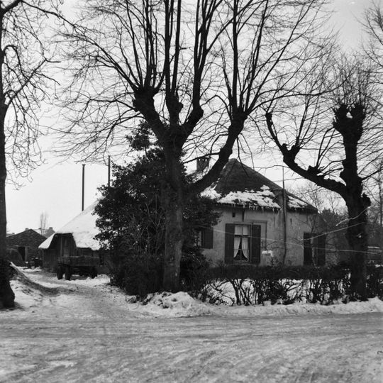 Boerderij onder afgewolfd dak