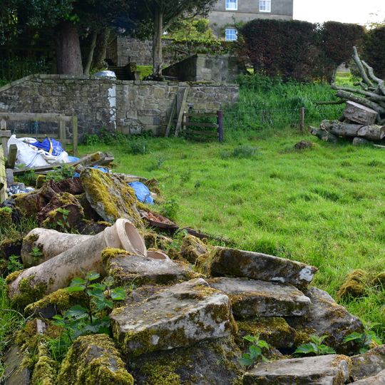 Garden And Terrace Walls To North East Of High Buston House