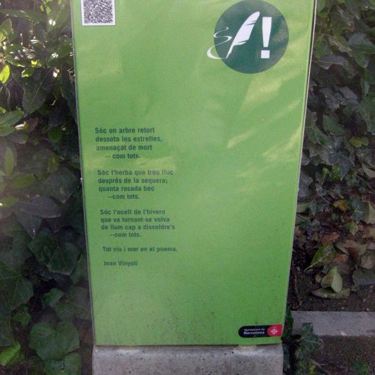 Itinerari poètic. Joan Vinyoli