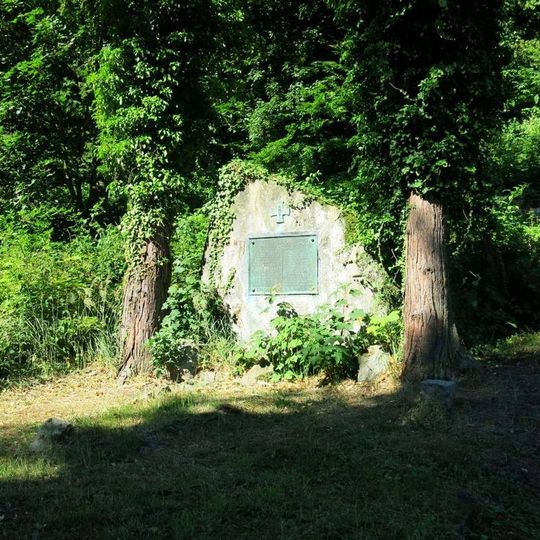 Pomník padlým v 1. světové válce na hřbitově v Dolním Žlebu