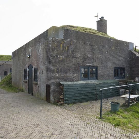 Fort Ronduit: Gebouw T, bomvrij wachthuis