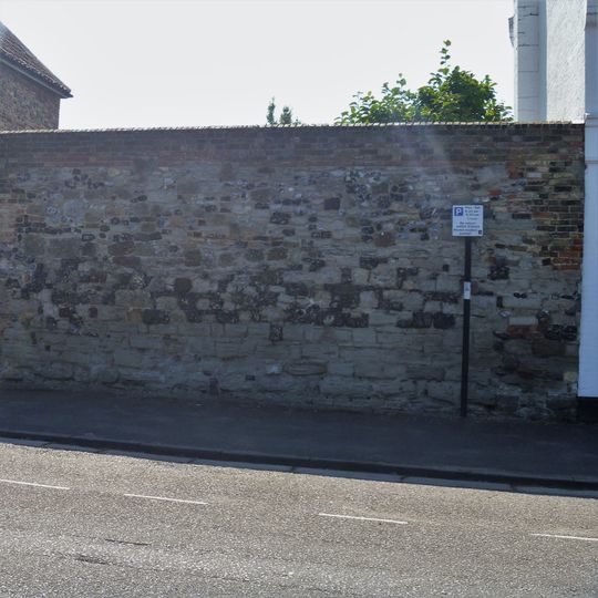 Section Of Town Wall Between Fishergate House And Bastion