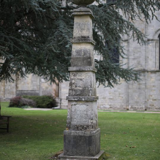Waterloo Memorial At Romsey Abbey