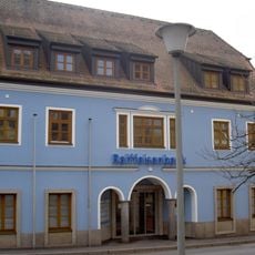 Geschnitzte Eingangstüre