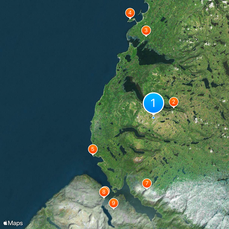 Parque nacional Gros Morne Mapa