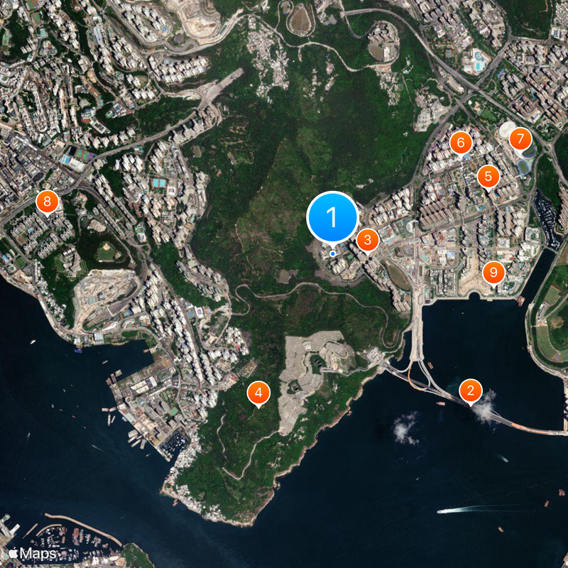 Tseung Kwan O New Town Mapa