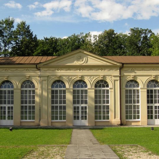 Ehem. Palmenhaus im Schlosspark Gmünd