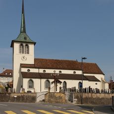 Saint-Aubin parish church
