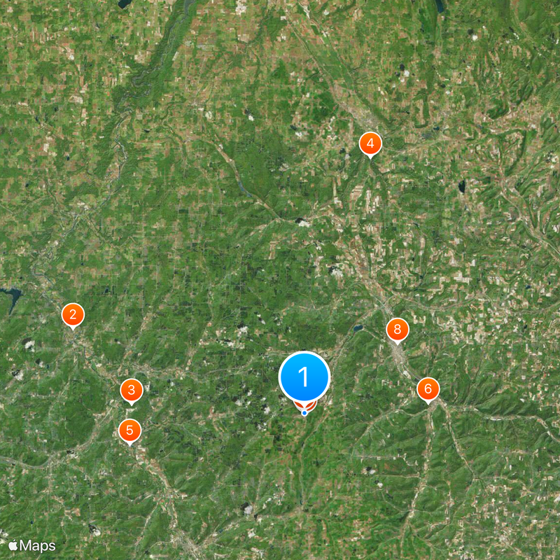 Alfred University Carte