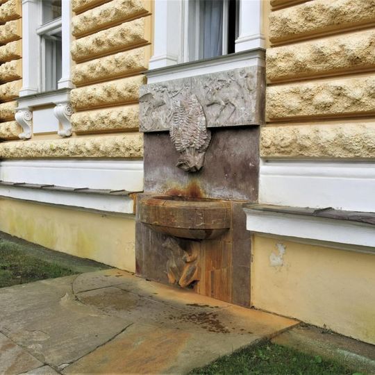 Malá kašna u zdi Nových lázní v Mariánských Lázních