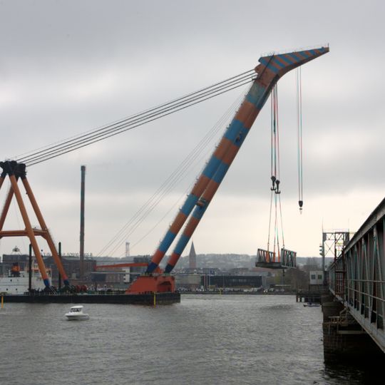 Jernbanebroen over Limfjorden
