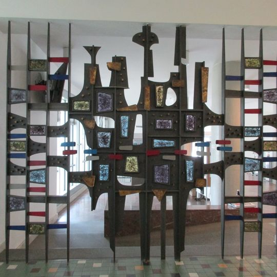 Ozdobná dělící mříž