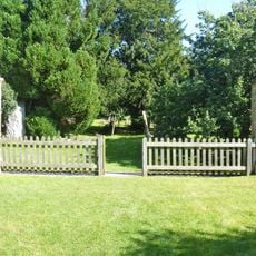 Gate Piers About 20 Metres South West And Wall To Churchyard Of Holy Cross