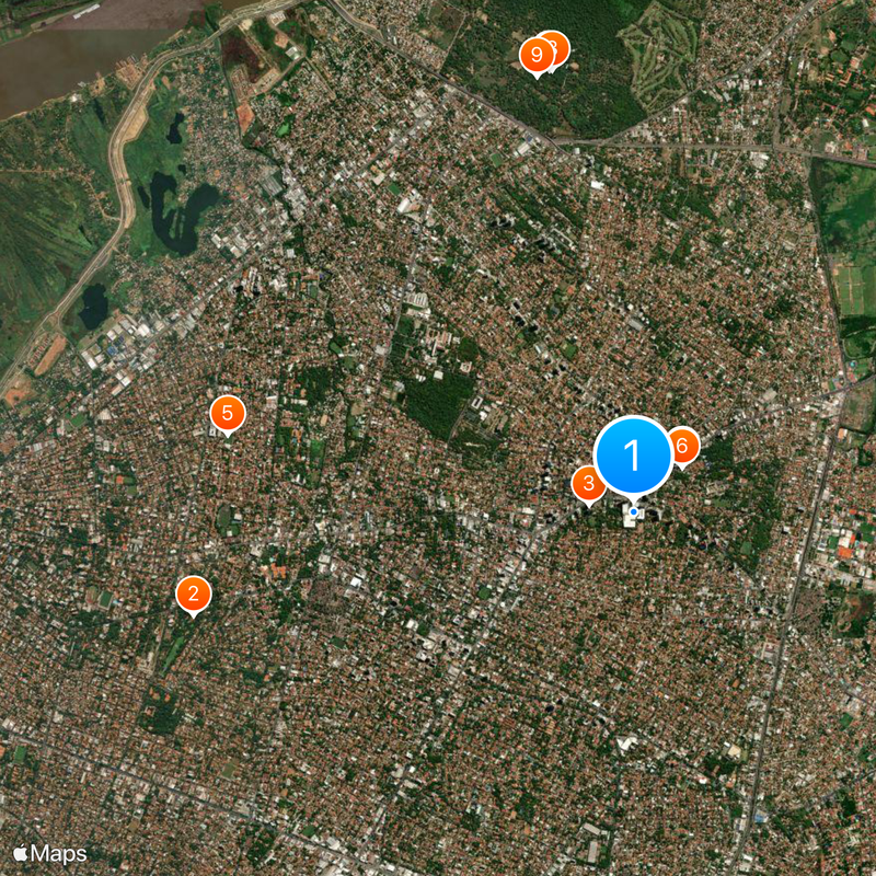 Paseo La Galería Map