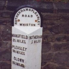Milepost In Front Of No 229