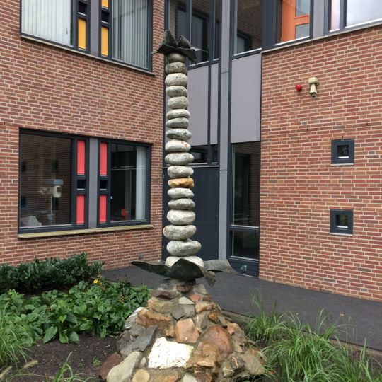 Sculptuur ter ere van Joris Ivens