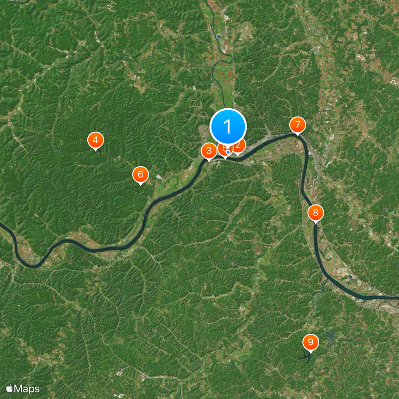Shawnee State University Map