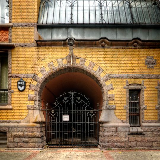 Ограда с воротами