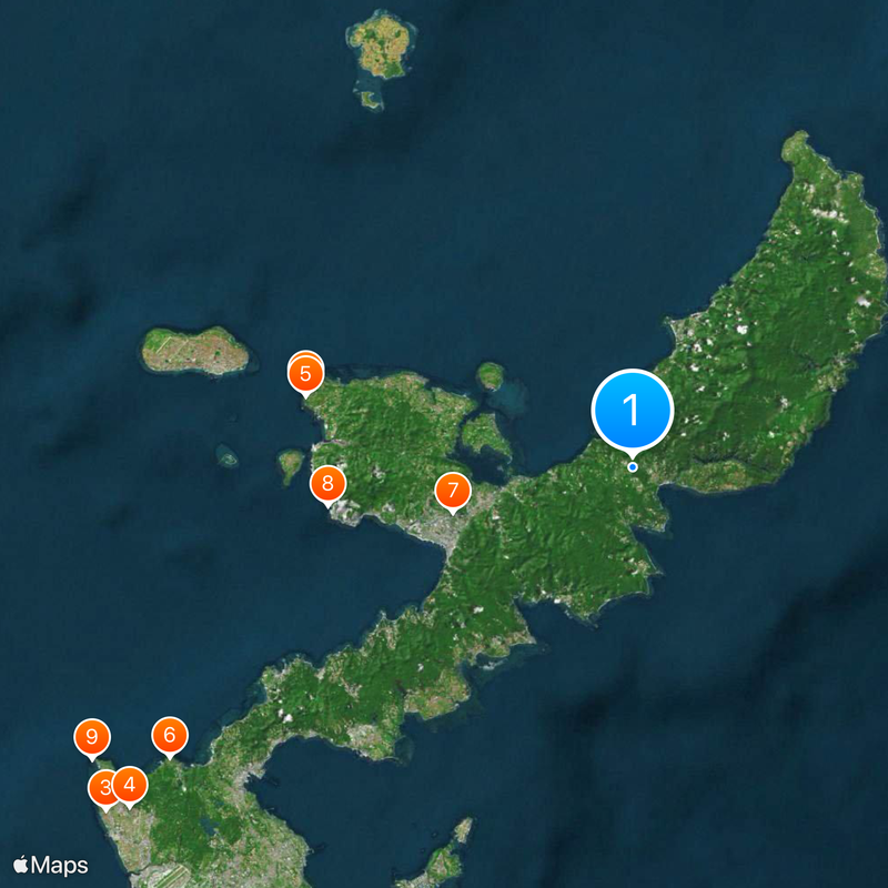 Kunigami District Map