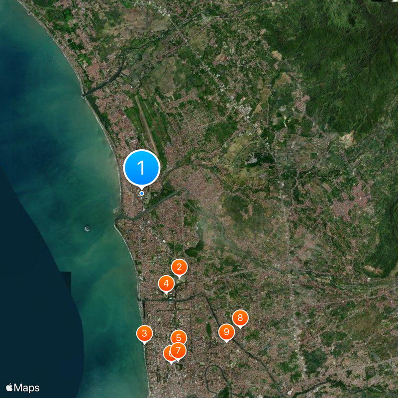 Padang State University Map