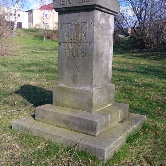 Gefallenendenkmal Pochra