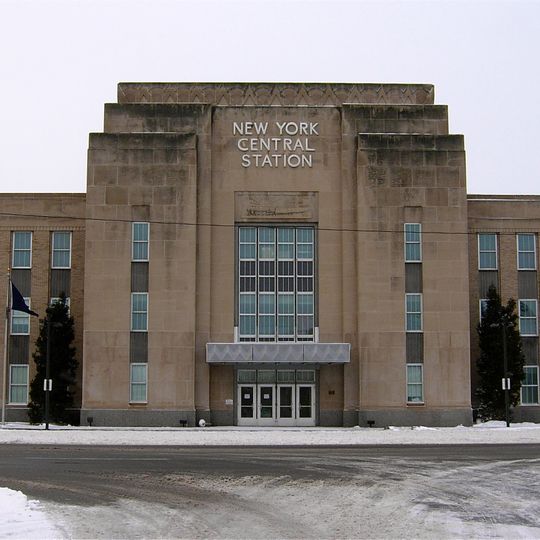 New York Central Railroad Passenger and Freight Station