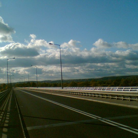 Bridge over the Vistula in Annopol