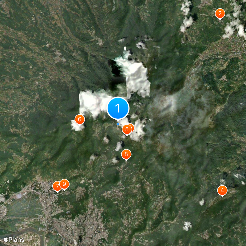 Yangmingshan National Park Map