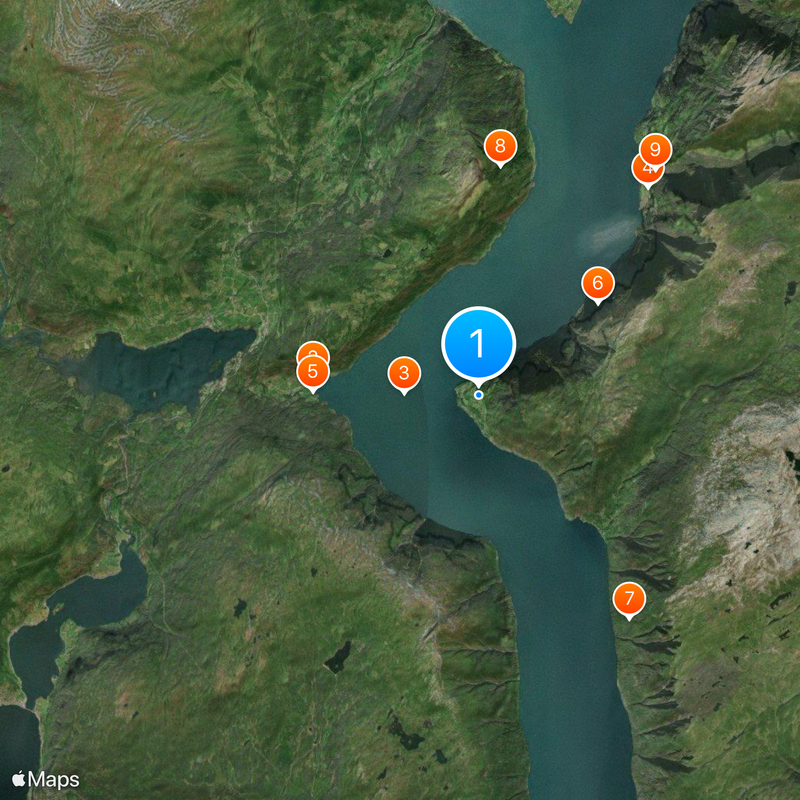 Stabkirche Urnes Karte