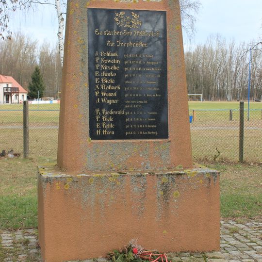Kriegerdenkmal für die Gefallenen des Ersten Weltkrieges Jahnstraße