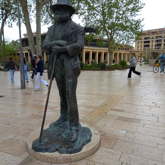 Statue of Paul Cézanne