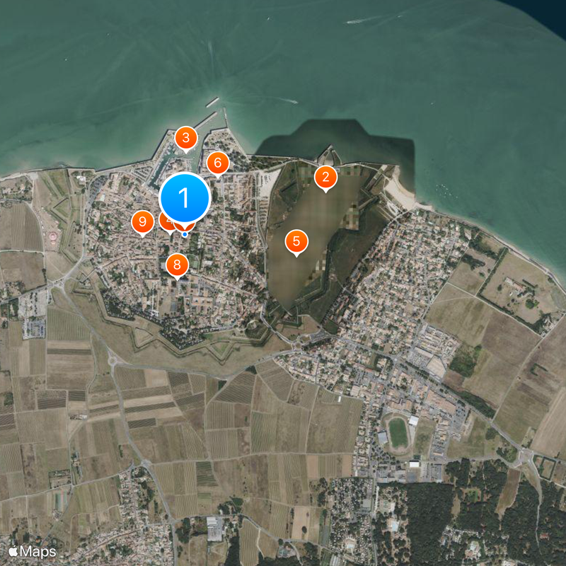 Saint-Martin-de-Ré Map