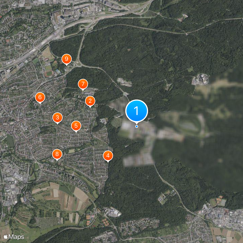 Panzer Kaserne Map