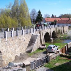 Bridge of Kolínská Street in Kouřim