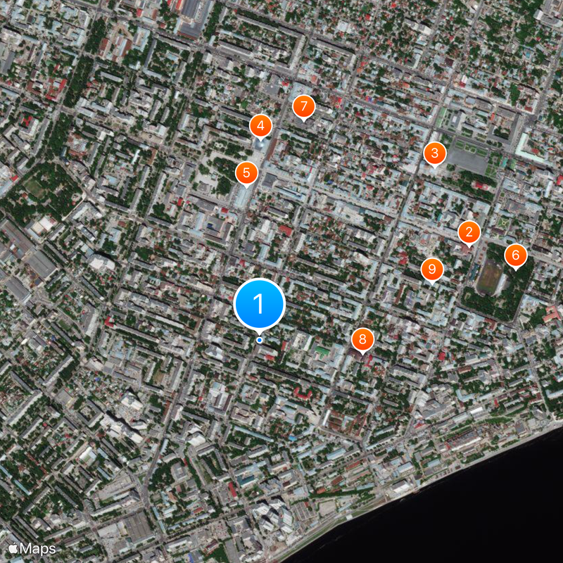 Saratov State Academy of Law Map
