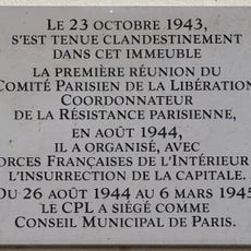 Memorial, commemorative plaque