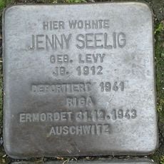Stolperstein à la mémoire de Jenny Seelig